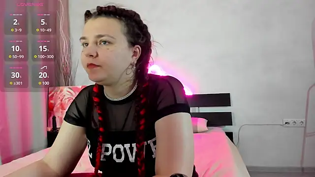 Snapshot of Jenny_Jimmy chatting on February 18, 1:10 am Jenny Jimmy online show from February 18, 1:10 am