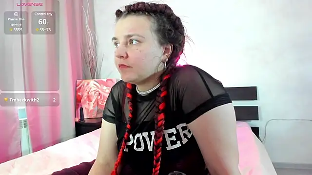 Snapshot of Jenny_Jimmy chatting on February 18, 4:15 am Jenny Jimmy online show from February 18, 4:15 am