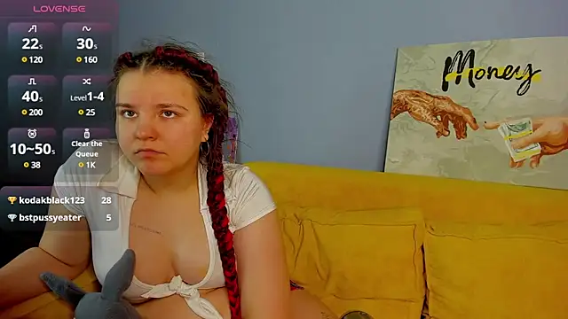 Snapshot of Jenny_Jimmy chatting on February 20, 7:12 am Jenny Jimmy online show from February 20, 7:12 am