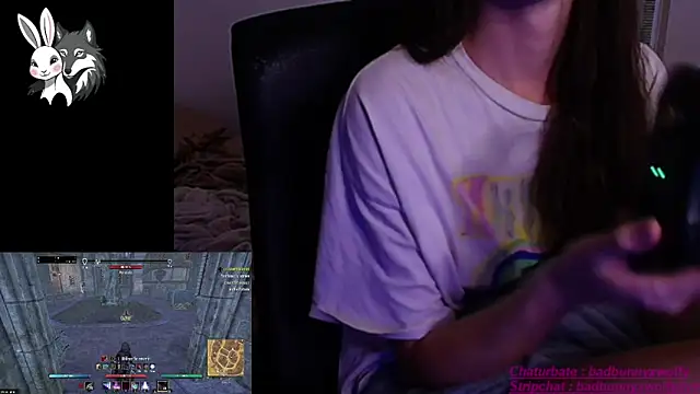 Snapshot of BadBunnyXWolfyLive chatting on September 14, 5:56 pm BadBunnyXWolfyLive online show from September 14, 5:56 pm