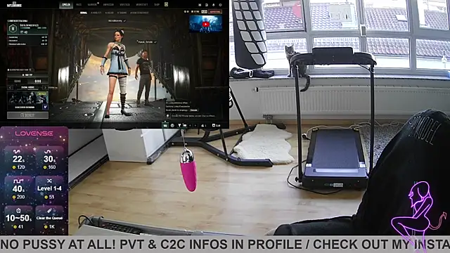 Gamergirl-Linela online show from March 20, 4:42 pm