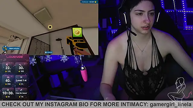 Gamergirl-Linela online show from December 14, 5:07 pm