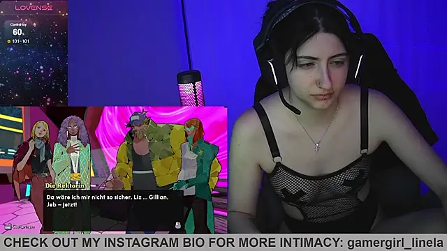 Gamergirl-Linela online show from February 3, 6:02 pm