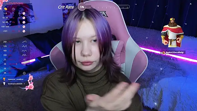 Little kitsune1707 online show from February 19, 2:23 am