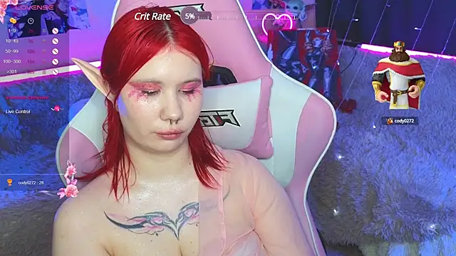 Little kitsune1707 online show from March 6, 2:19 am