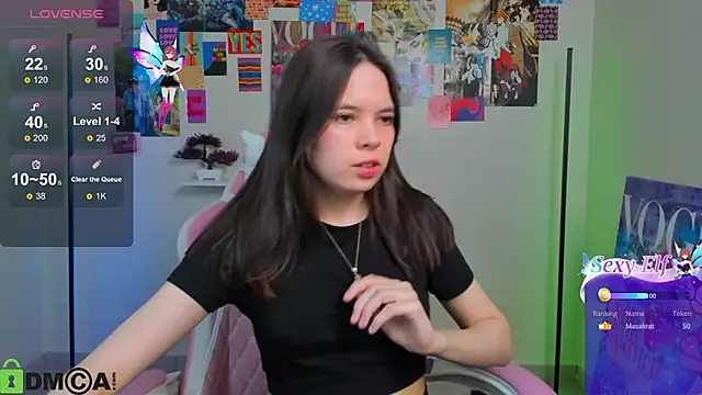 Snapshot of Chio_Mio chatting on March 23, 9:10 am Chio Mio online show from March 23, 9:10 am