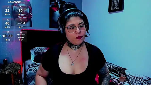 Snapshot of Veronika_metal chatting on March 23, 10:41 am Veronika metal online show from March 23, 10:41 am