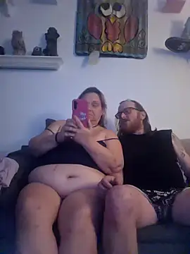 Snapshot of SpnzTnT chatting on February 18, 6:42 am SpnzTnT online show from February 18, 6:42 am