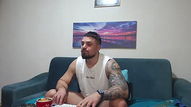 Tiberius hunk online show from January 14, 5:24 am