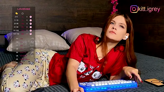 KittiGrey online show from September 30, 8:19 am