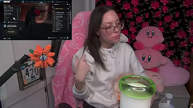 SpaceCowWhore online show from February 18, 7:21 pm