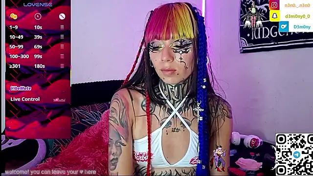 d3m0ny0 0 online show from January 10, 7:15 pm