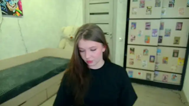 Snapshot of GinnyBlacky chatting on March 31, 4:18 pm GinnyBlacky online show from March 31, 4:18 pm