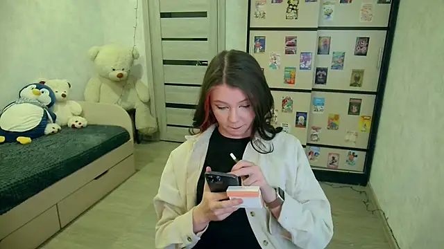 Snapshot of GinnyBlacky chatting on April 26, 6:38 pm GinnyBlacky online show from April 26, 6:38 pm