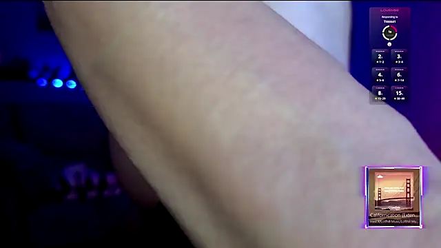 Snapshot of MilanaPure chatting on January 10, 2:25 am MilanaPure online show from January 10, 2:25 am