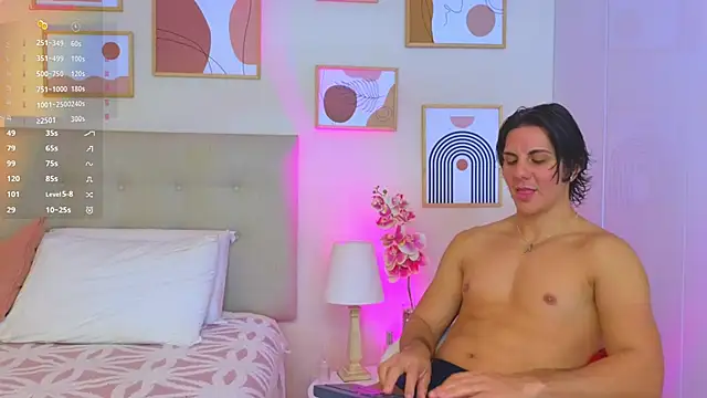 Snapshot of Almiboys chatting on October 2, 3:13 am Almiboys online show from October 2, 3:13 am