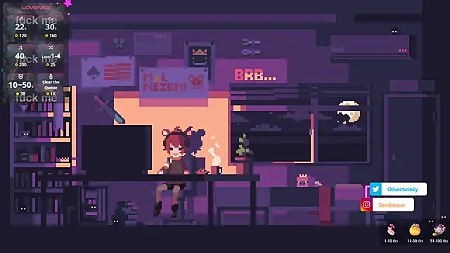 OliverTwinky online show from November 9, 4:00 am