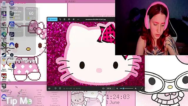 Mini Lady1 online show from June 27, 4:23 pm