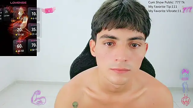 Snapshot of Thommy_cute chatting on July 5, 3:45 am Thommy cute online show from July 5, 3:45 am