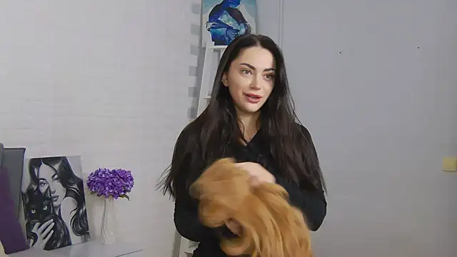 Snapshot of Agnessa chatting on September 23, 7:44 am Agnessa online show from September 23, 7:44 am