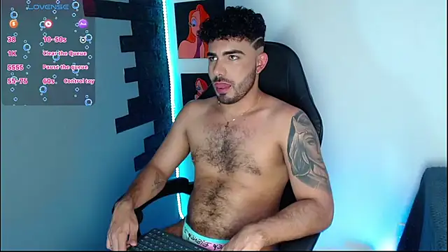 adamhairy online show from December 22, 7:44 pm