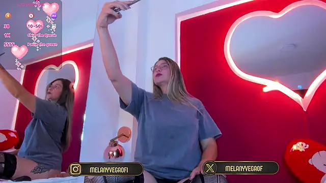 MelanyVegas online show from January 9, 8:39 am