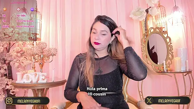 MelanyVegas online show from March 14, 11:59 am