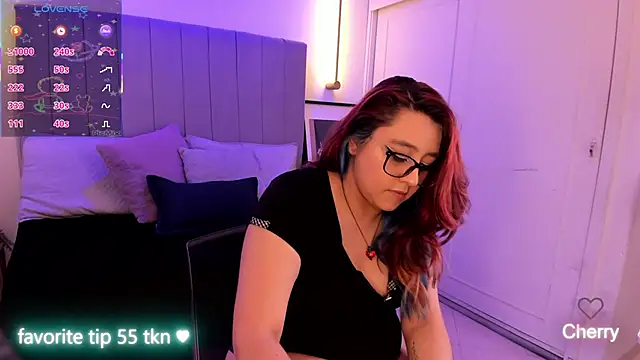 Cherry blush  online show from September 19, 7:58 pm