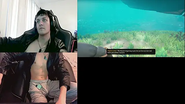 Snapshot of SkrogDog chatting on April 2, 2:58 pm SkrogDog online show from April 2, 2:58 pm