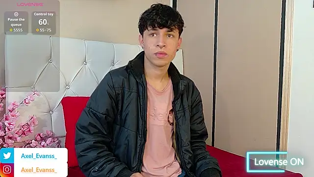 Axel  Evans online show from October 9, 12:14 pm