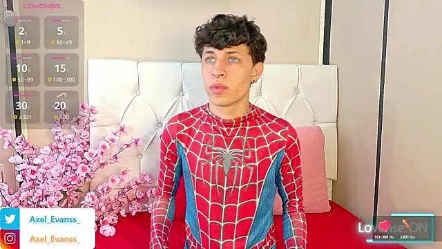 Axel  Evans online show from October 18, 12:06 pm