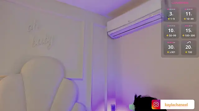 Kaylachannell online show from July 27, 3:24 am
