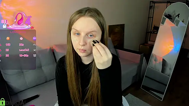 Rina Panic online show from February 12, 1:00 am