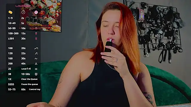 Snapshot of the_high_priestess chatting on July 20, 2:48 am the high priestess online show from July 20, 2:48 am