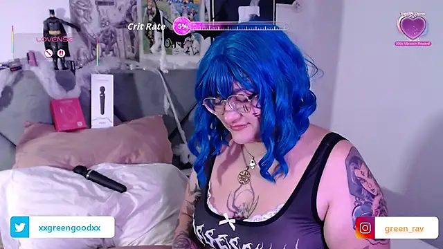 XxGreenGoodxX online show from October 26, 10:04 pm