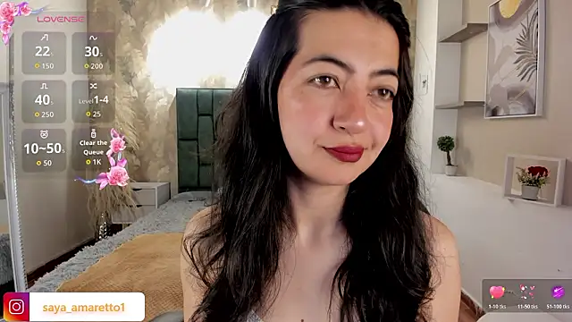 Saya Amaretto1 online show from March 11, 8:26 pm