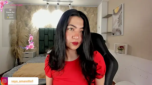 Saya Amaretto1 online show from March 12, 10:16 pm