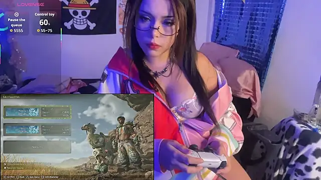 Snapshot of PixelKitty_ chatting on October 1, 9:10 pm PixelKitty online show from October 1, 9:10 pm