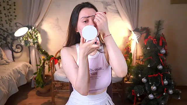 Snapshot of EvaDowe chatting on February 8, 4:16 am EvaDowe online show from February 8, 4:16 am