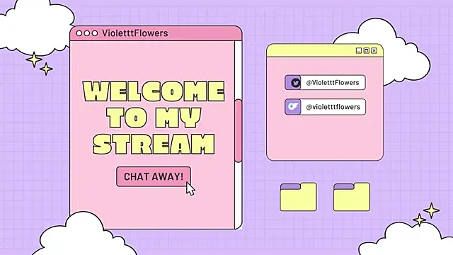 violetttflowers online show from July 26, 7:54 pm