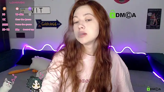 Snapshot of AmourLily chatting on July 12, 6:26 am AmourLily online show from July 12, 6:26 am