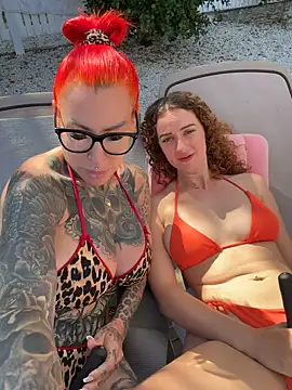 Snapshot of CatCoxx chatting on June 11, 6:11 am CatCoxx online show from June 11, 6:11 am