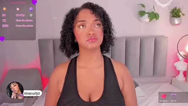 Tina curly online show from May 14, 11:39 am