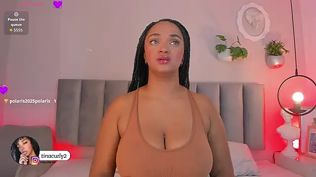 Tina curly online show from June 5, 7:19 pm