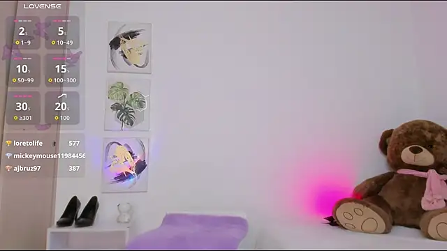 Nataly evans18 online show from November 19, 5:51 am