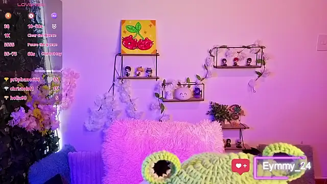 Snapshot of Eymmy_24 chatting on February 3, 2:53 am Eymmy 24 online show from February 3, 2:53 am