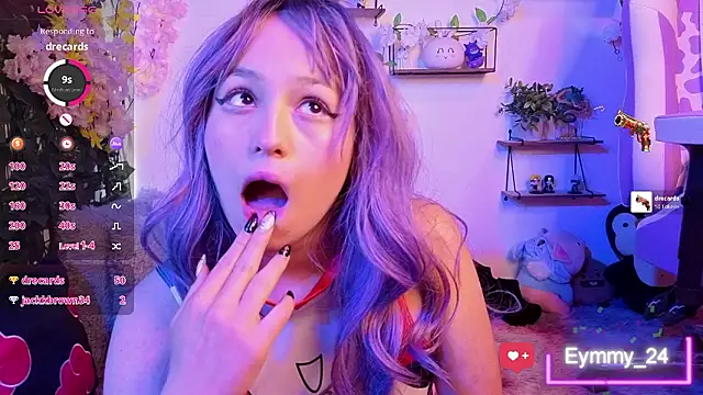 Snapshot of Eymmy_24 chatting on March 8, 2:04 am Eymmy 24 online show from March 8, 2:04 am