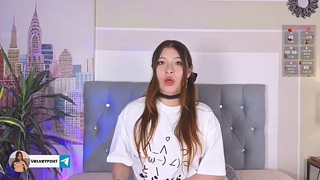 VelvetFox  online show from November 8, 7:23 pm