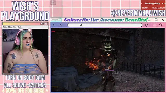 nevermakeawish online show from February 28, 5:08 am