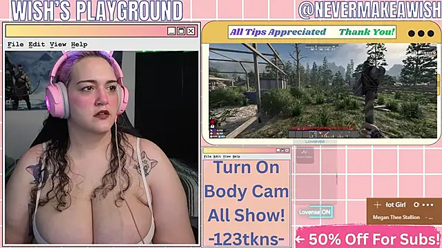 nevermakeawish online show from April 30, 11:38 am